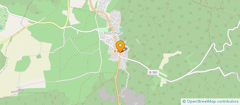 localisation de l'entreprise MONSIEUR CLAUDE CAMPINS  POUZILHAC