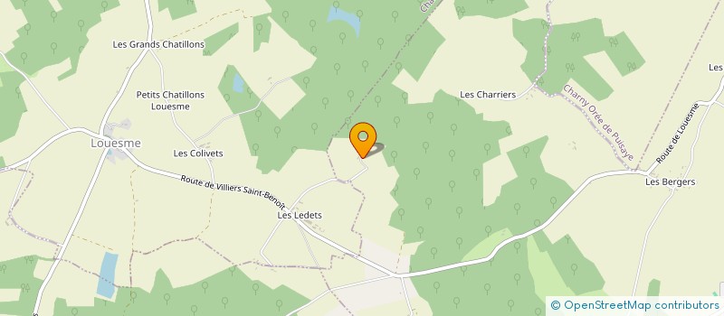 localisation de l'entreprise MONSIEUR CLAUDE CAMUS  VILLIERS ST BENOIT