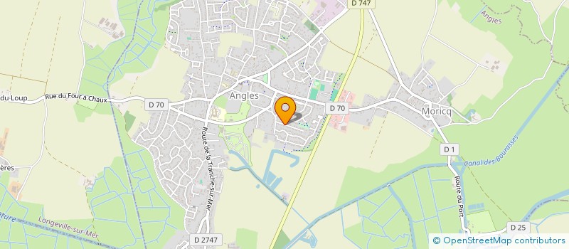 localisation de l'entreprise MONSIEUR CLAUDE CAMUS  ANGLES