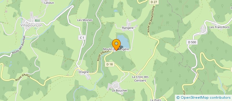 localisation de l'entreprise MONSIEUR CLAUDE CARLIER à VILLAPOURCON