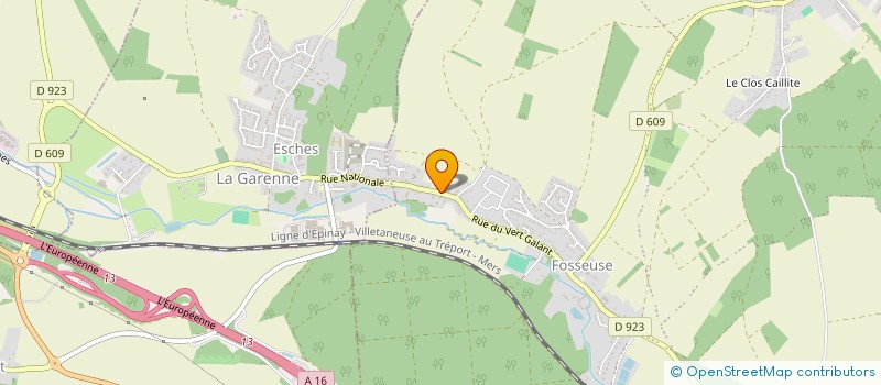 localisation de l'entreprise MONSIEUR CLAUDE CARLOS DE OLIVEIRA à BORNEL