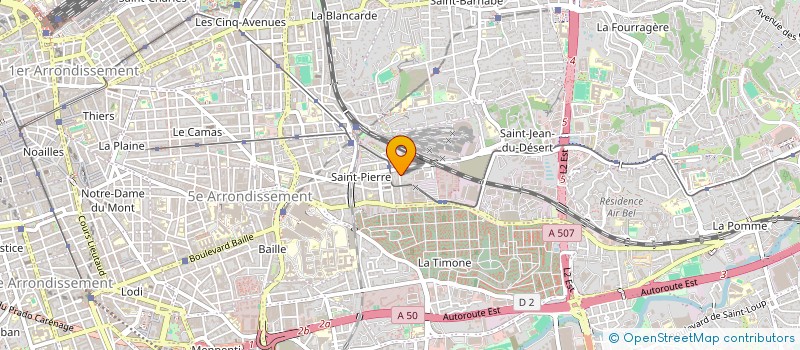 localisation de l'entreprise MONSIEUR CLAUDE CARON à MARSEILLE
