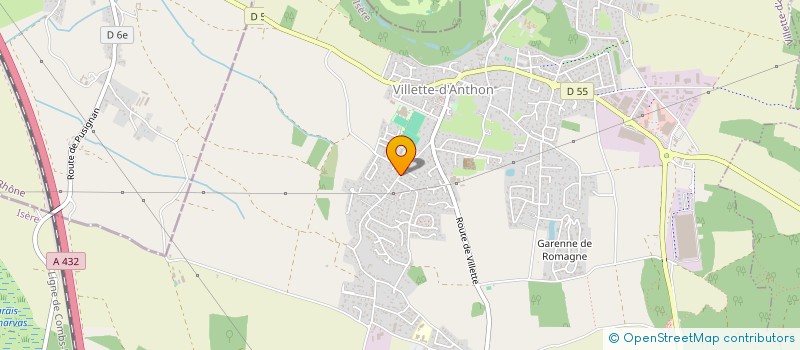 localisation de l'entreprise MONSIEUR CLAUDE CARRASCO  VILLETTE-D'ANTHON