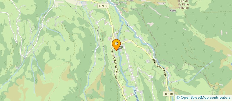 localisation de l'entreprise MONSIEUR CLAUDE CARRERE  CAMPAN