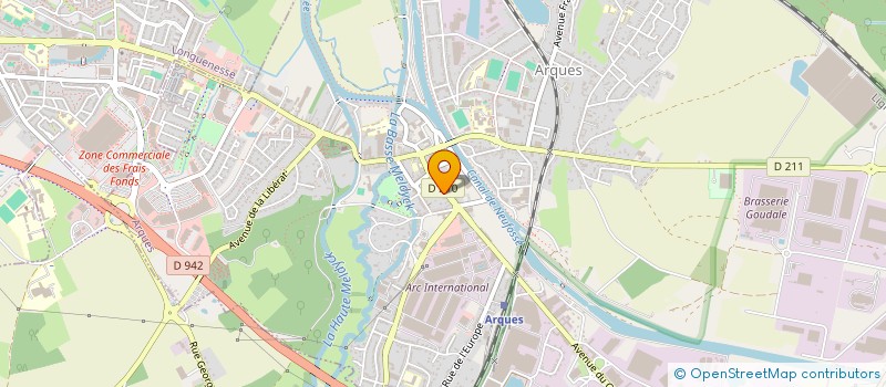 localisation de l'entreprise MONSIEUR CLAUDE CARTIER  ARQUES