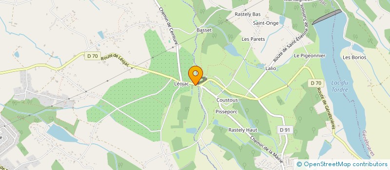 localisation de l'entreprise MONSIEUR CLAUDE CATUSSE  MONTAUBAN