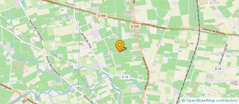 localisation de l'entreprise MONSIEUR CLAUDE CAYREL  CAVAILLON