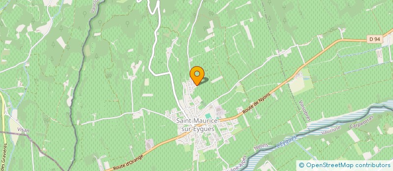 localisation de l'entreprise MONSIEUR CLAUDE CHAMBON  SAINT-MAURICE-SUR-EYGUES