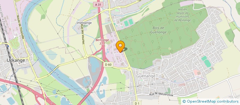 localisation de l'entreprise MONSIEUR CLAUDE CHANUT  GUENANGE