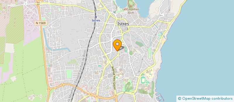localisation de l'entreprise MONSIEUR CLAUDE CHARBIT à ISTRES