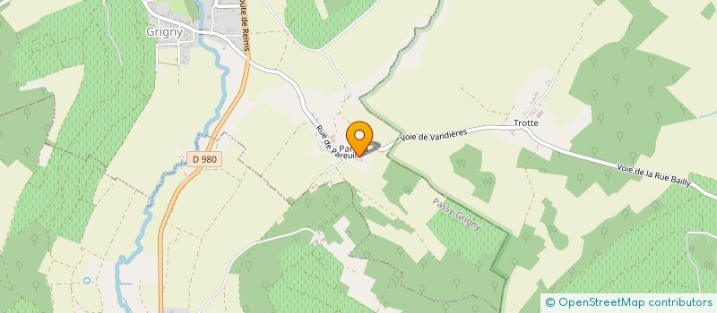 localisation de l'entreprise MONSIEUR CLAUDE CHARDONNET  PASSY-GRIGNY