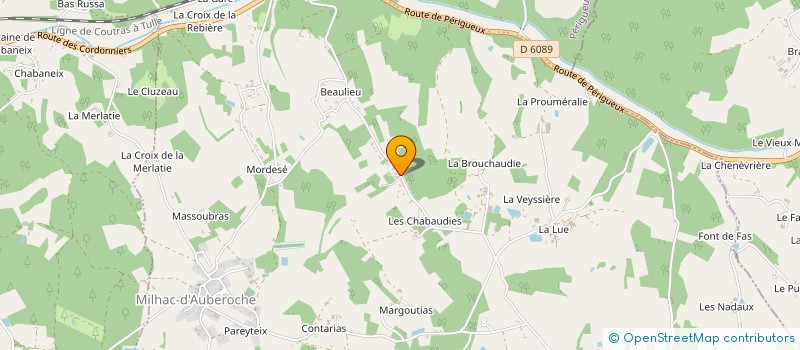 localisation de l'entreprise MONSIEUR CLAUDE CHARENTON  BASSILLAC ET AUBEROCHE