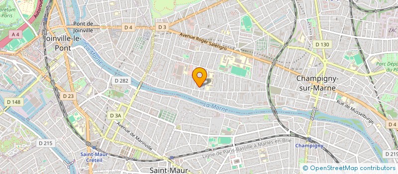 localisation de l'entreprise MONSIEUR CLAUDE CHARLES  CHAMPIGNY-SUR-MARNE