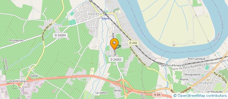 localisation de l'entreprise MONSIEUR CLAUDE CHARLOT à VAYRES