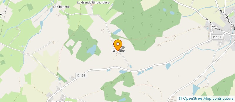 localisation de l'entreprise MONSIEUR CLAUDE CHAUSSERAY  VASLES