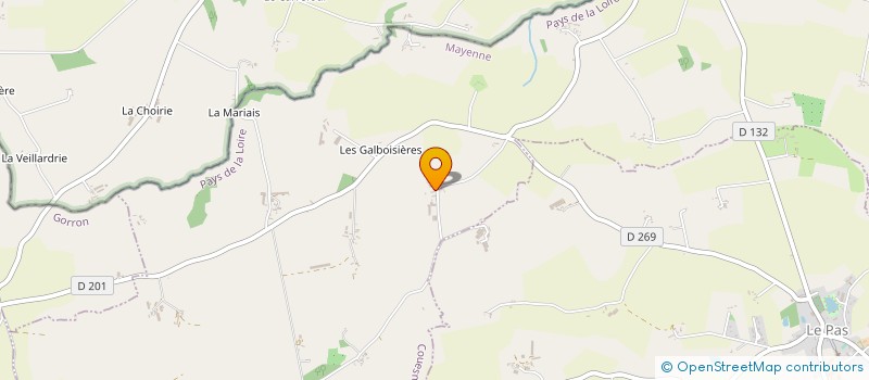 localisation de l'entreprise MONSIEUR CLAUDE CHENEL à COUESMES-VAUCE