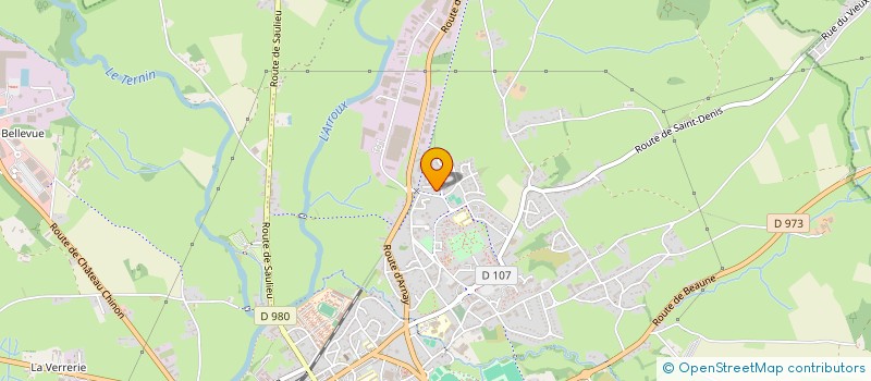 localisation de l'entreprise MONSIEUR CLAUDE CHERMAIN  AUTUN