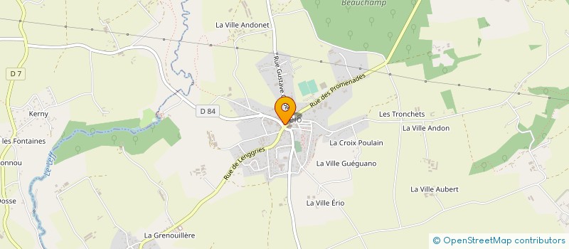 localisation de l'entreprise MONSIEUR CLAUDE CHERMAT à PLELO