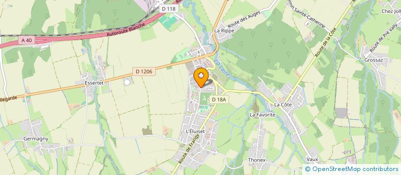 localisation de l'entreprise MONSIEUR CLAUDE CHESAUX à VIRY