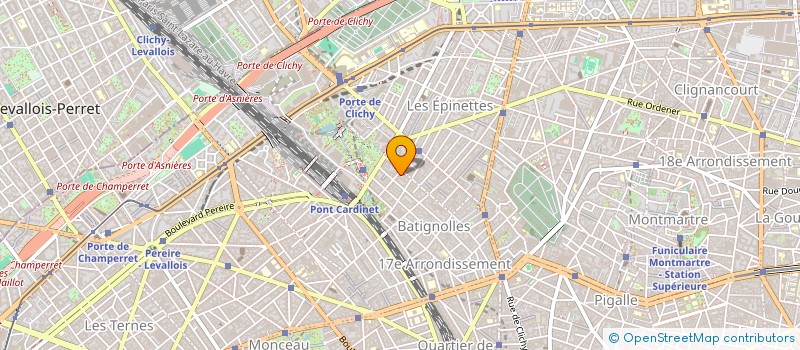 localisation de l'entreprise MONSIEUR CLAUDE CHEVALLEY  PARIS