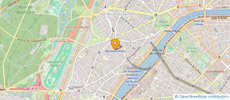 localisation de l'entreprise MONSIEUR CLAUDE CHINARDET  PARIS