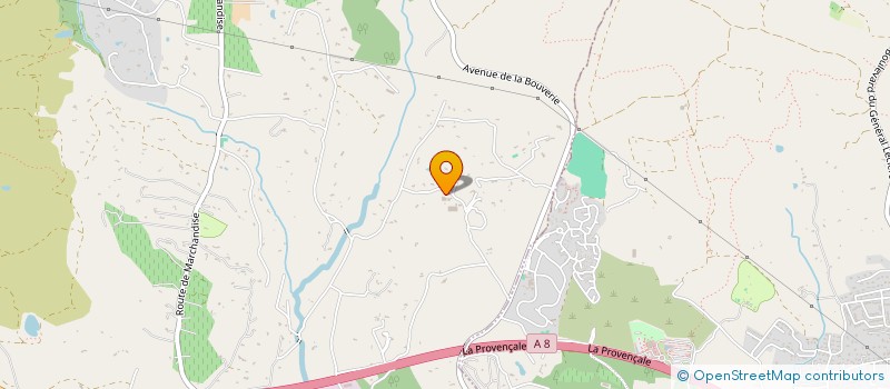 localisation de l'entreprise MONSIEUR CLAUDE CHOLOUX à ROQUEBRUNE-SUR-ARGENS