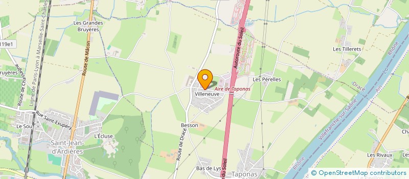 localisation de l'entreprise MONSIEUR CLAUDE CIMETIERE  TAPONAS