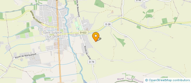 localisation de l'entreprise MONSIEUR CLAUDE CLAIRET à SAINT-SULPICE-SUR-LEZE