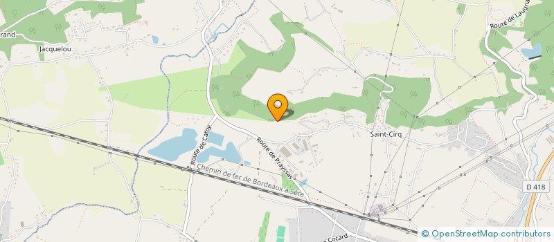 localisation de l'entreprise MONSIEUR CLAUDE COCQUART  COLAYRAC-SAINT-CIRQ