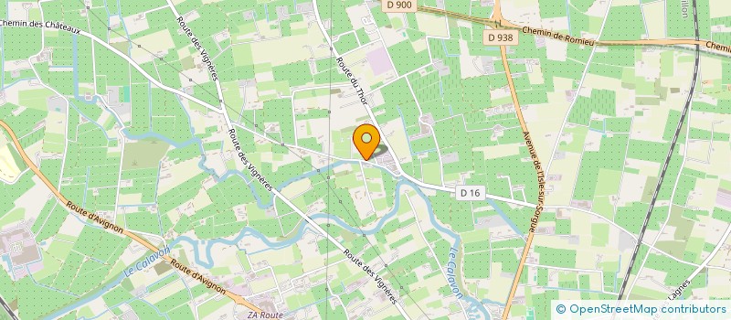 localisation de l'entreprise MONSIEUR CLAUDE COLELLA  CAVAILLON