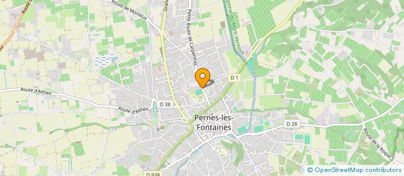 localisation de l'entreprise MONSIEUR CLAUDE COLLINET  BEDOIN