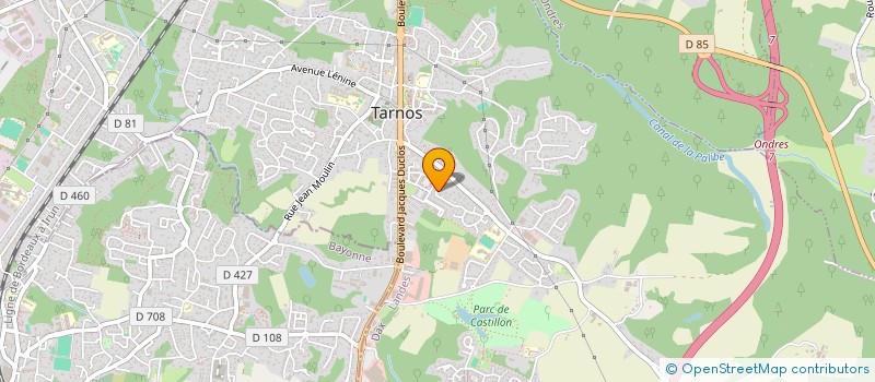 localisation de l'entreprise MONSIEUR CLAUDE COMMEREUC  TARNOS