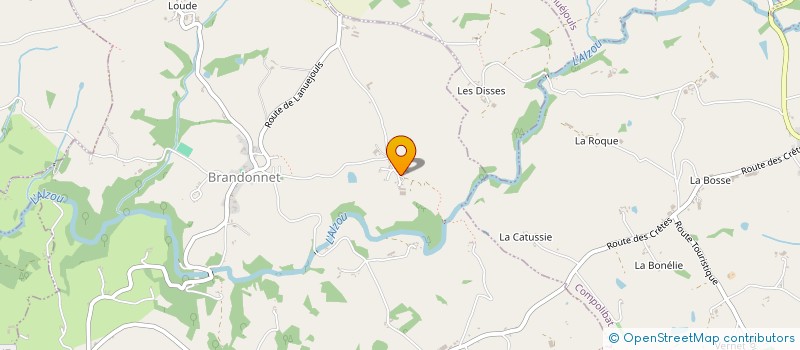 localisation de l'entreprise MONSIEUR CLAUDE CONSTANS à BRANDONNET