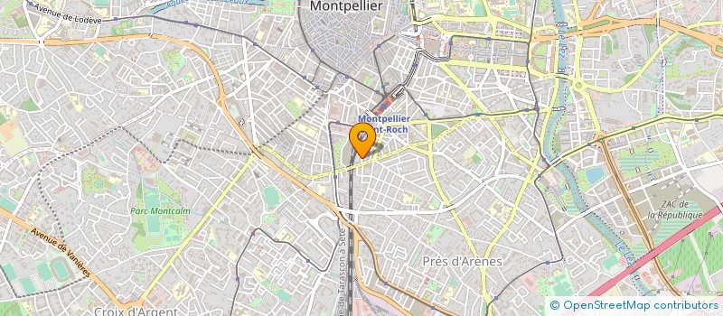 localisation de l'entreprise MONSIEUR CLAUDE CORBIER à MONTPELLIER
