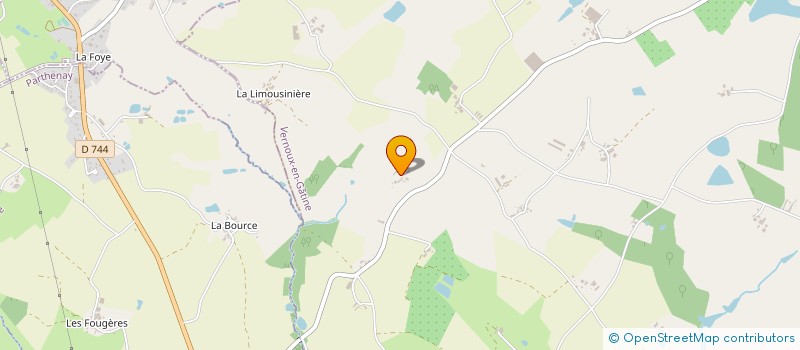 localisation de l'entreprise MONSIEUR CLAUDE CORNUAULT  MONCOUTANT-SUR-SEVRE