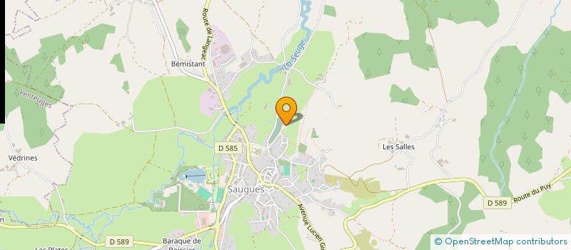 localisation de l'entreprise MONSIEUR CLAUDE COSTON à GREZES