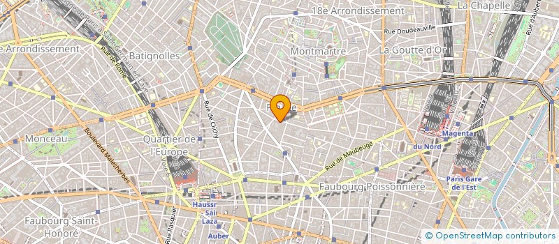 localisation de l'entreprise MONSIEUR CLAUDE COTTET  PARIS