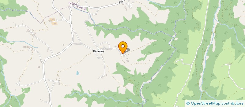 localisation de l'entreprise MONSIEUR CLAUDE COUDERC  RIEUPEYROUX