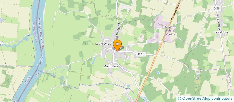 localisation de l'entreprise MONSIEUR CLAUDE COULAS  BOZ