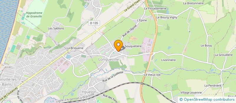 localisation de l'entreprise MONSIEUR CLAUDE COULOMB à LONGUEVILLE