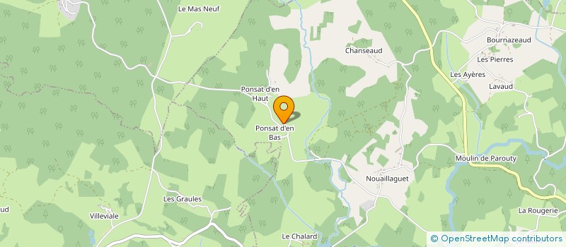 localisation de l'entreprise MONSIEUR CLAUDE COUQUET à SAINT-GEORGES-LA-POUGE