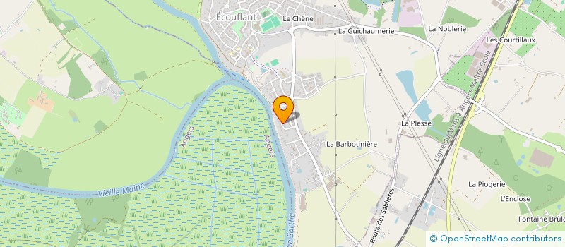 localisation de l'entreprise MONSIEUR CLAUDE COURCOL à ANGERS