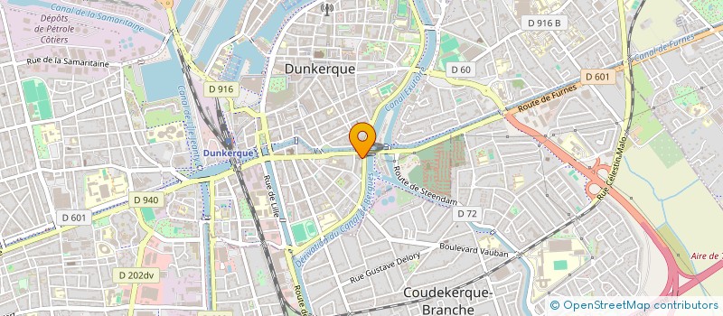 localisation de l'entreprise MONSIEUR CLAUDE COUSSEMACKER à DUNKERQUE