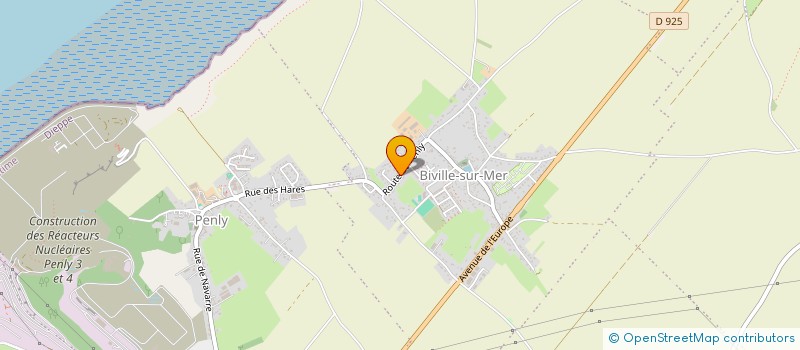 localisation de l'entreprise MONSIEUR CLAUDE CROSNIER  PETIT-CAUX