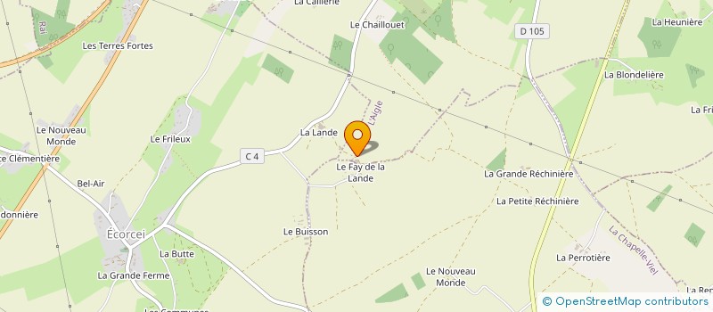 localisation de l'entreprise MONSIEUR CLAUDE CROTEAU à CRULAI
