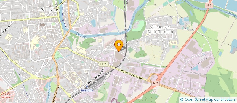 localisation de l'entreprise MONSIEUR CLAUDE CWIKLA  VILLENEUVE-SAINT-GERMAIN