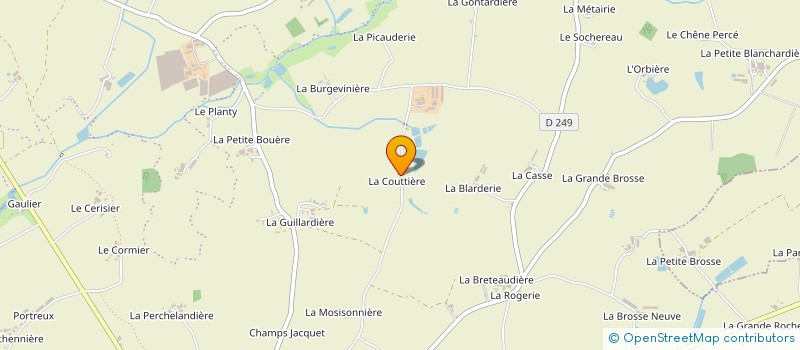 localisation de l'entreprise MONSIEUR CLAUDE DA SILVA à BEAUPREAU-EN-MAUGES