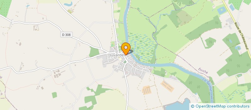 localisation de l'entreprise MONSIEUR CLAUDE DAINVAUX  LES HAUTS-D'ANJOU