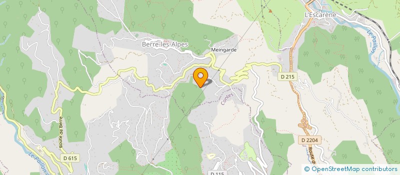 localisation de l'entreprise MONSIEUR CLAUDE DALBERA à BERRE-LES-ALPES
