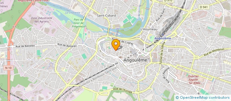 localisation de l'entreprise MONSIEUR CLAUDE DALLE à ANGOULEME